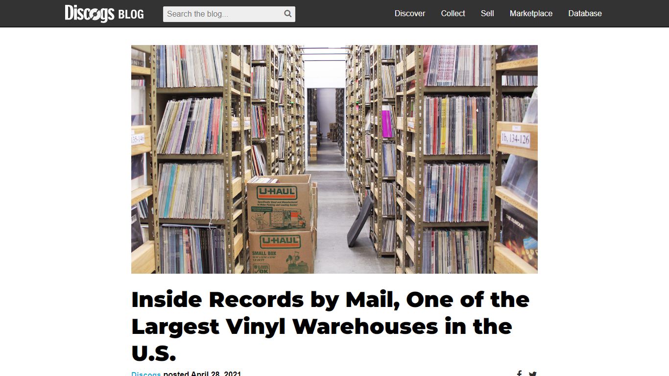 Inside Records by Mail, One of the Largest Vinyl Warehouses in the U.S.